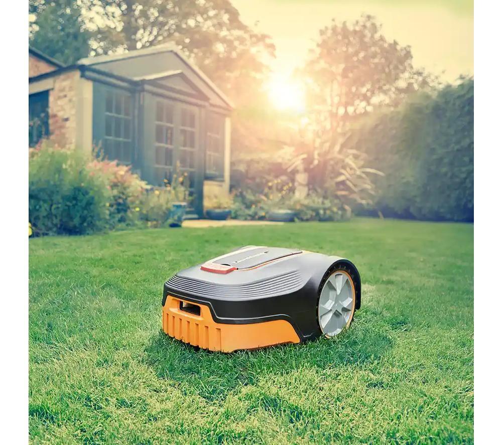 LAWNMASTER L10-01 Robotic Lawn Mower - Black & Orange image number 11 of 11
