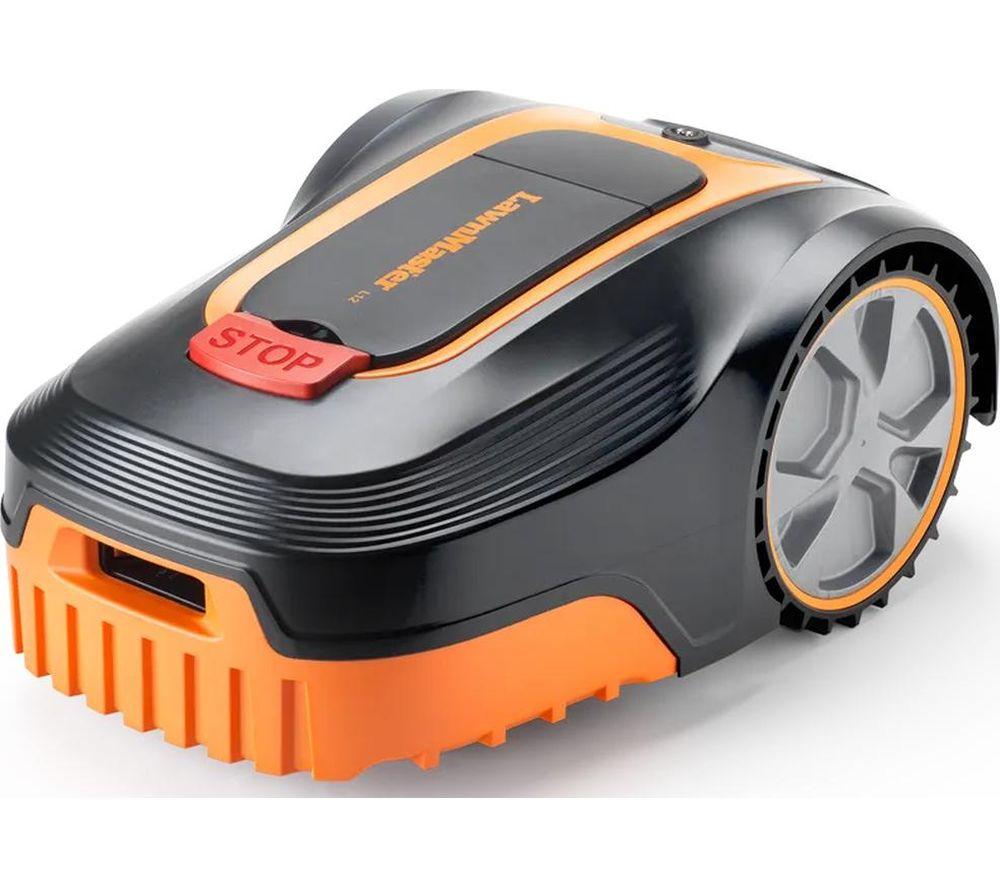 Buy LAWNMASTER L12-01 Robotic Lawn Mower Black Orange Currys