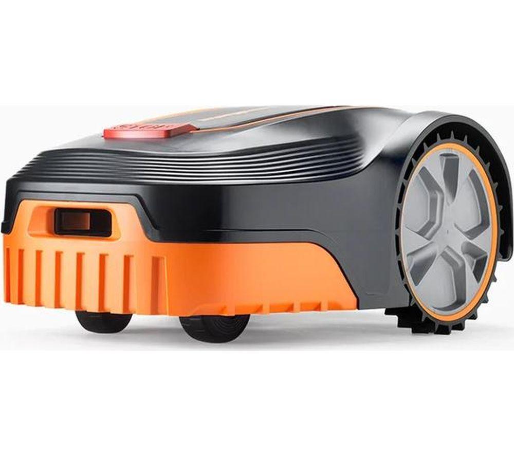 LAWNMASTER L12-01 Robotic Lawn Mower - Black & Orange image number 4 of 13