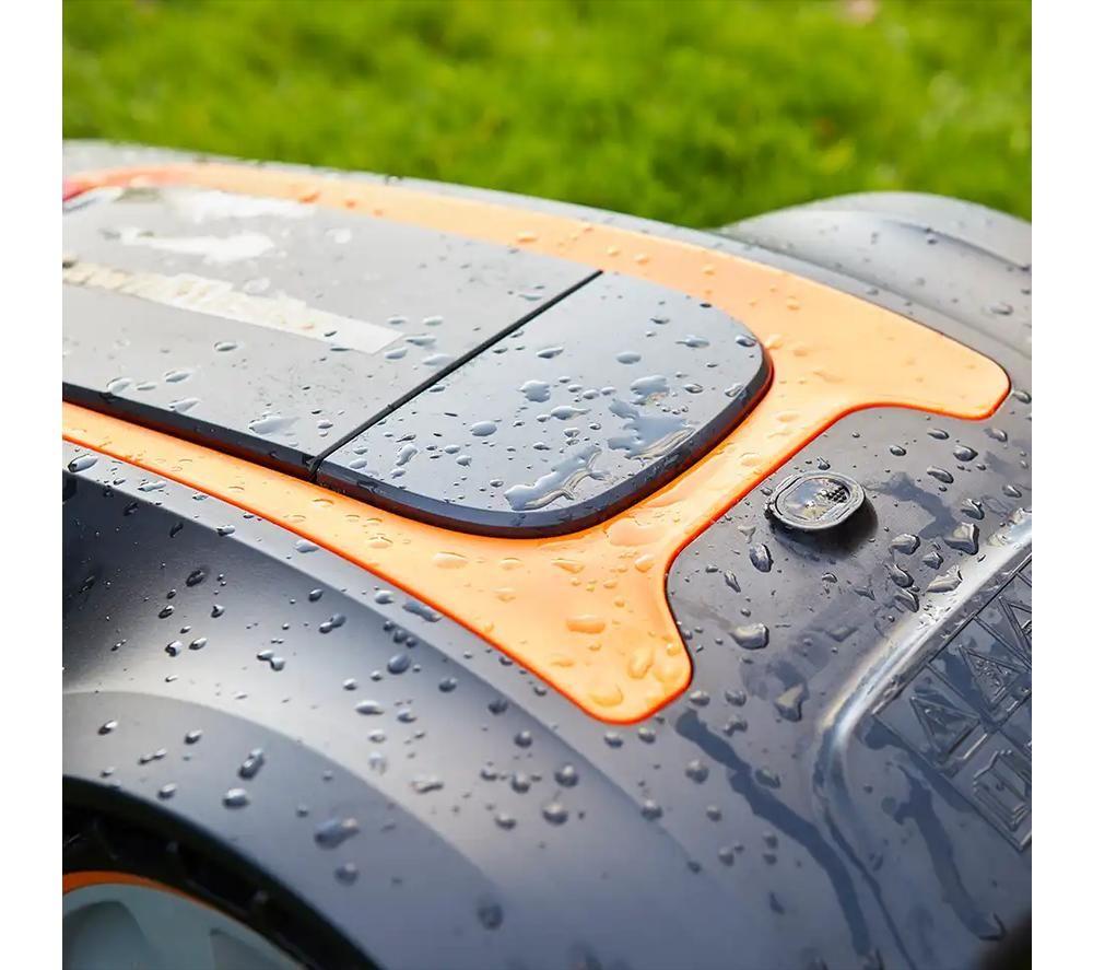 LAWNMASTER L12-01 Robotic Lawn Mower - Black & Orange image number 8 of 13