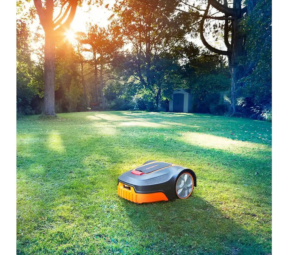 LAWNMASTER L12-01 Robotic Lawn Mower - Black & Orange image number 13 of 13