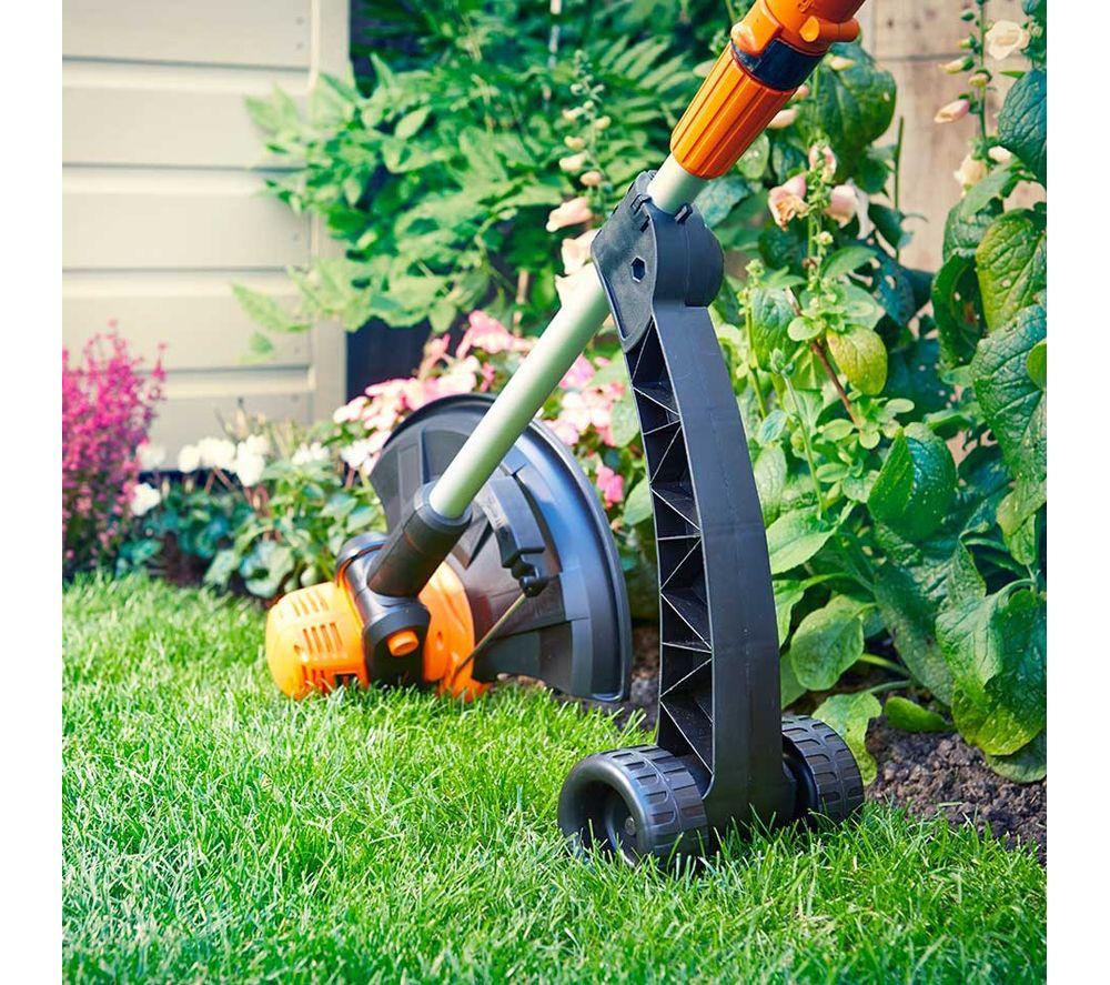 LAWNMASTER MFGT COMBO Cordless Rotary Lawn Mower & Grass Trimmer Set - Orange & Black image number 6 of 7