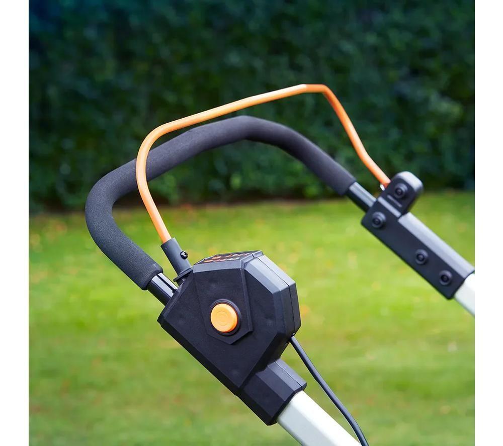 LAWNMASTER CLMF4846A-1-01 Cordless Rotary Lawn Mower - Orange & Black image number 5 of 12