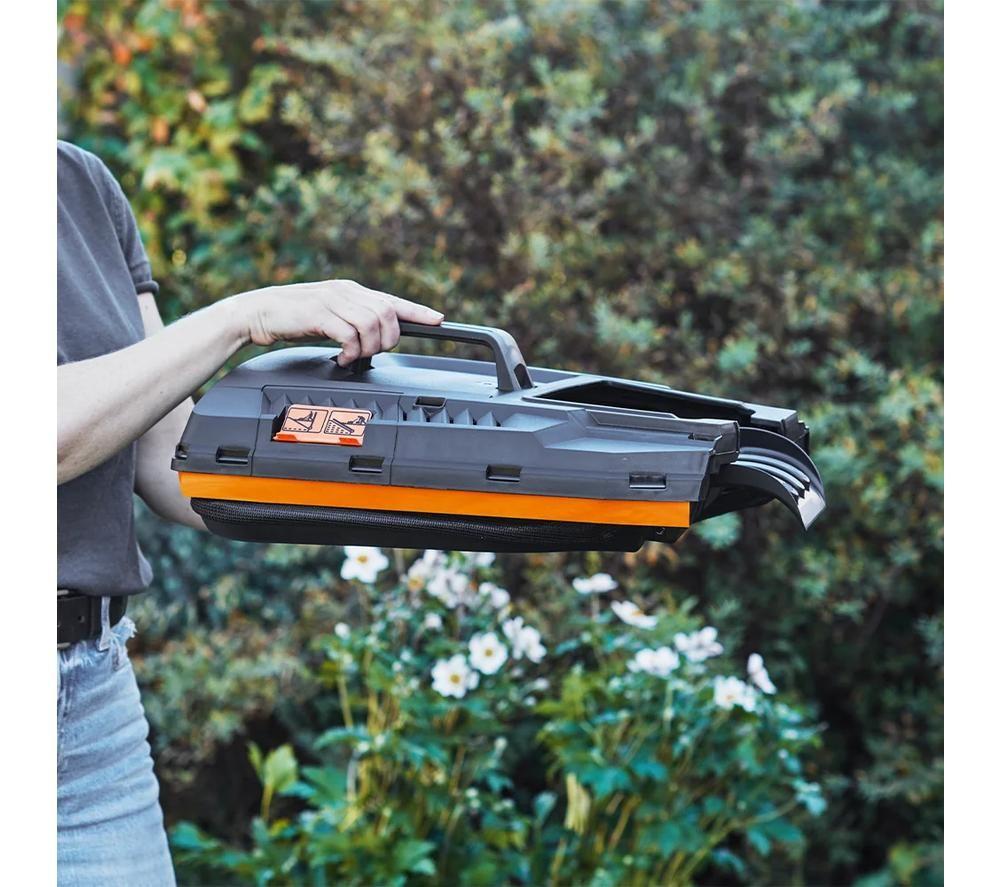 LAWNMASTER M2EB1232M-01 Corded Rotary Lawn Mower - Orange & Black image number 6 of 12
