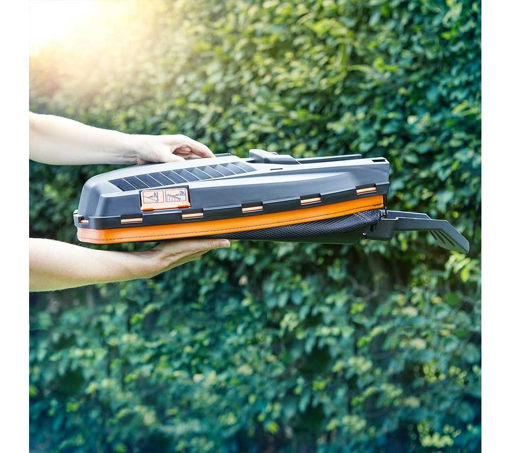 LAWNMASTER MEB1434M-01 Corded Rotary Lawn Mower - Orange & Black image number 3 of 8