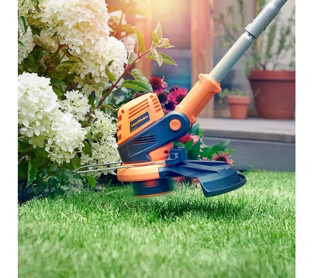 LAWNMASTER MX 24 V Cordless Grass Trimmer - Orange & Black image number 3 of 7