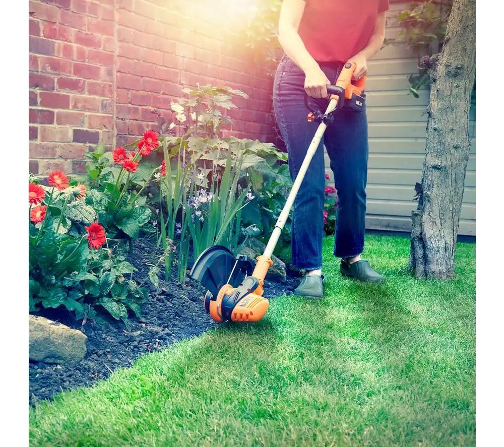 LAWNMASTER MX 24 V Cordless Grass Trimmer - Orange & Black image number 7 of 7