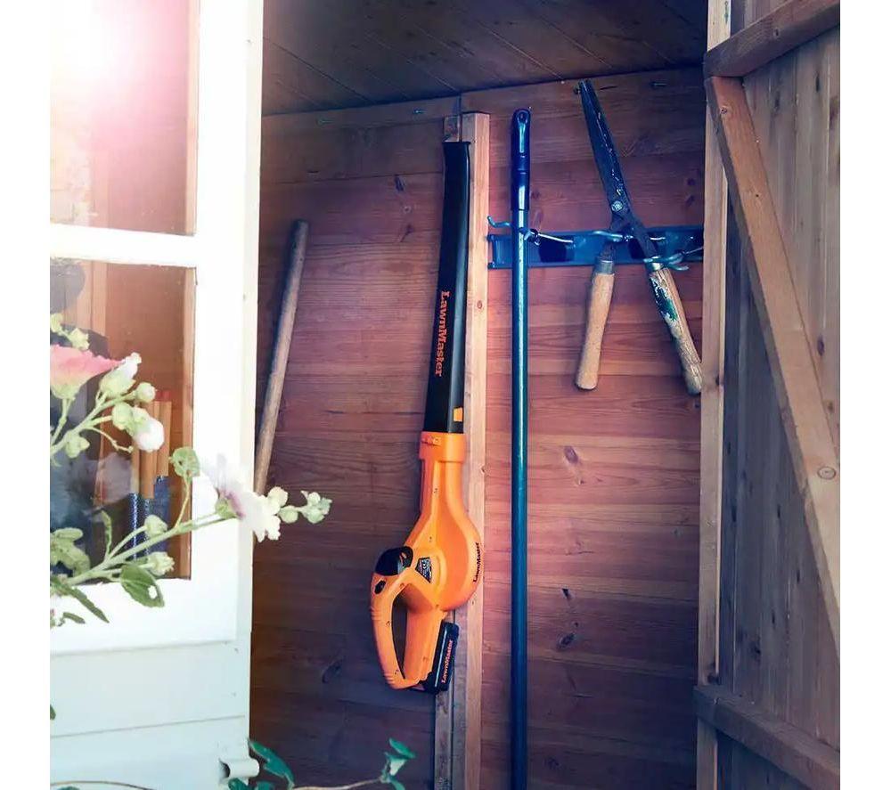 LAWNMASTER MX 24V Cordless Leaf Blower - Orange & Black image number 4 of 6