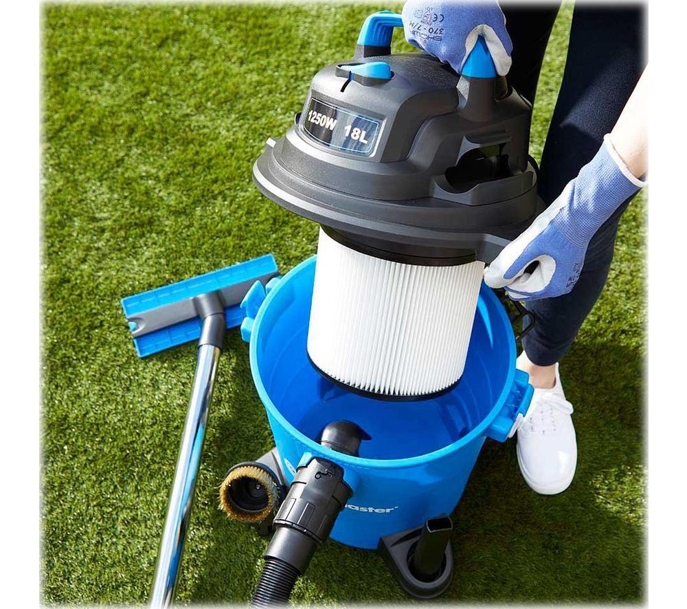 VACMASTER WD18 AG Cylinder Vacuum Cleaner - Blue & Black image number 11 of 14