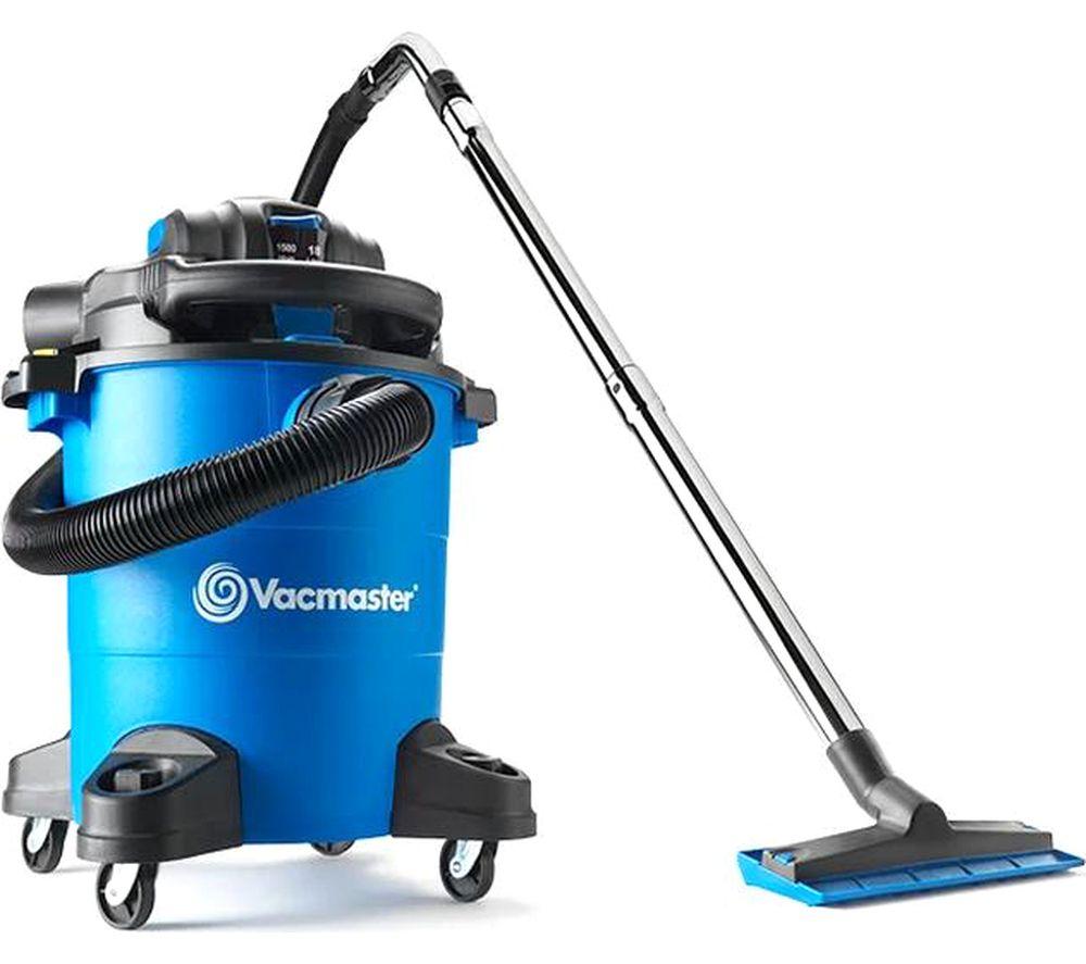 VACMASTER WD18 AG Garden Cylinder Vacuum Cleaner with Leaf Blower  - Blue & Black, Black,Blue