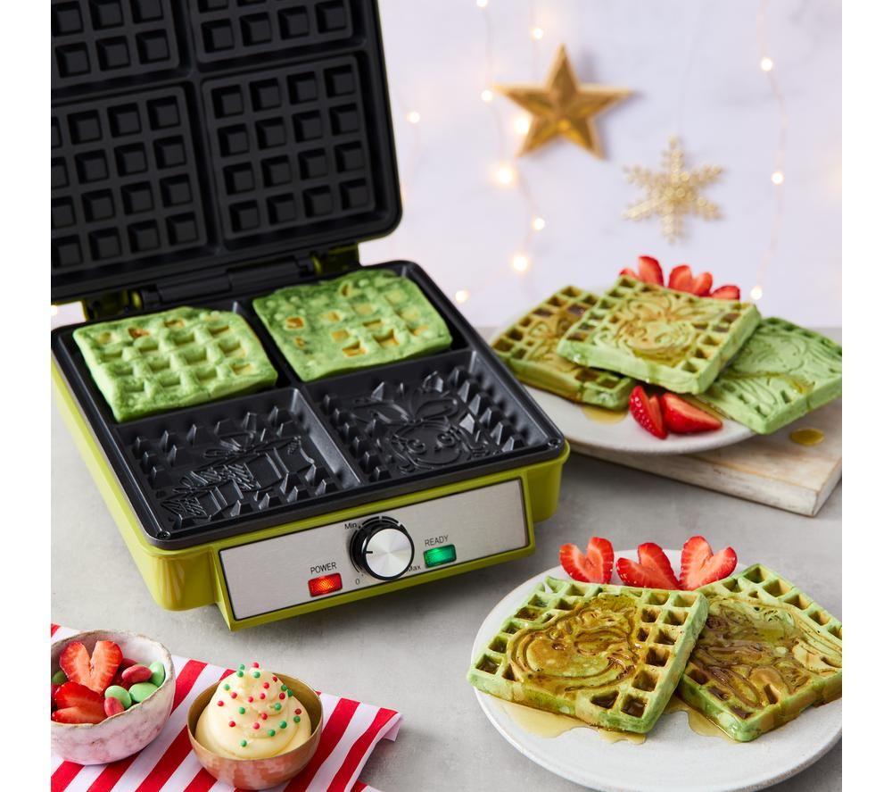 GRINCH Dr. Seuss Waffle Maker - Green image number 2 of 4