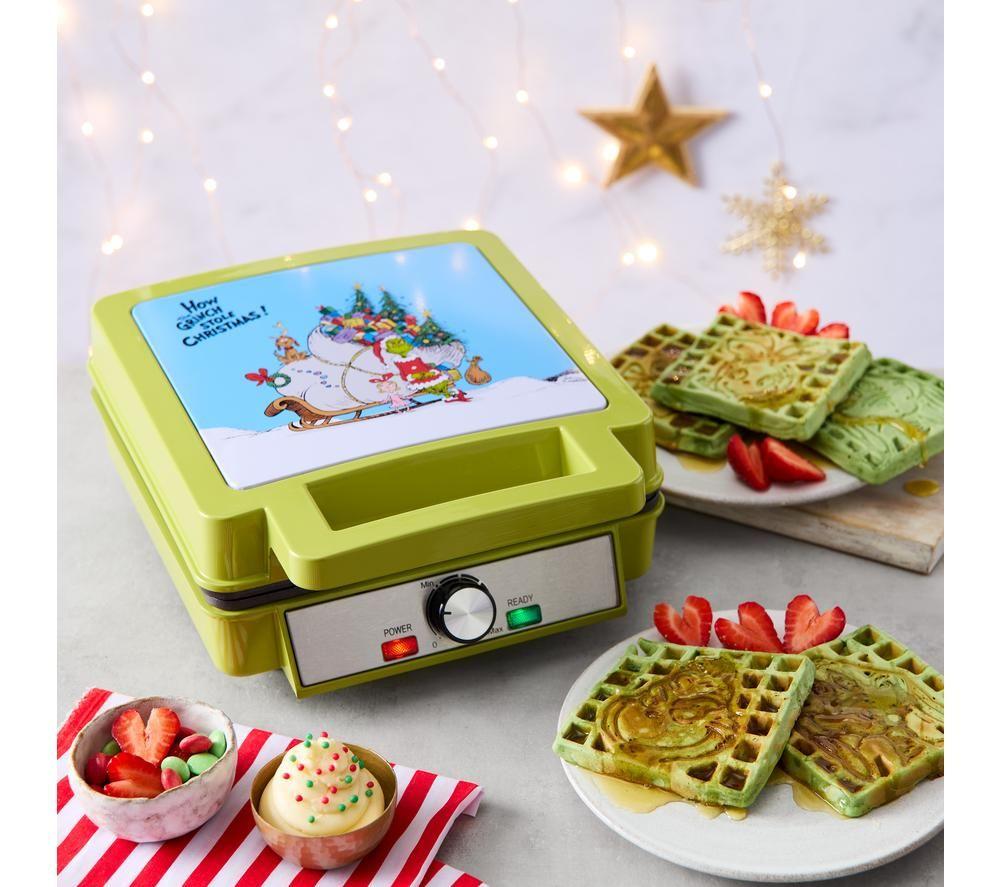 GRINCH Dr. Seuss Waffle Maker - Green image number 3 of 4