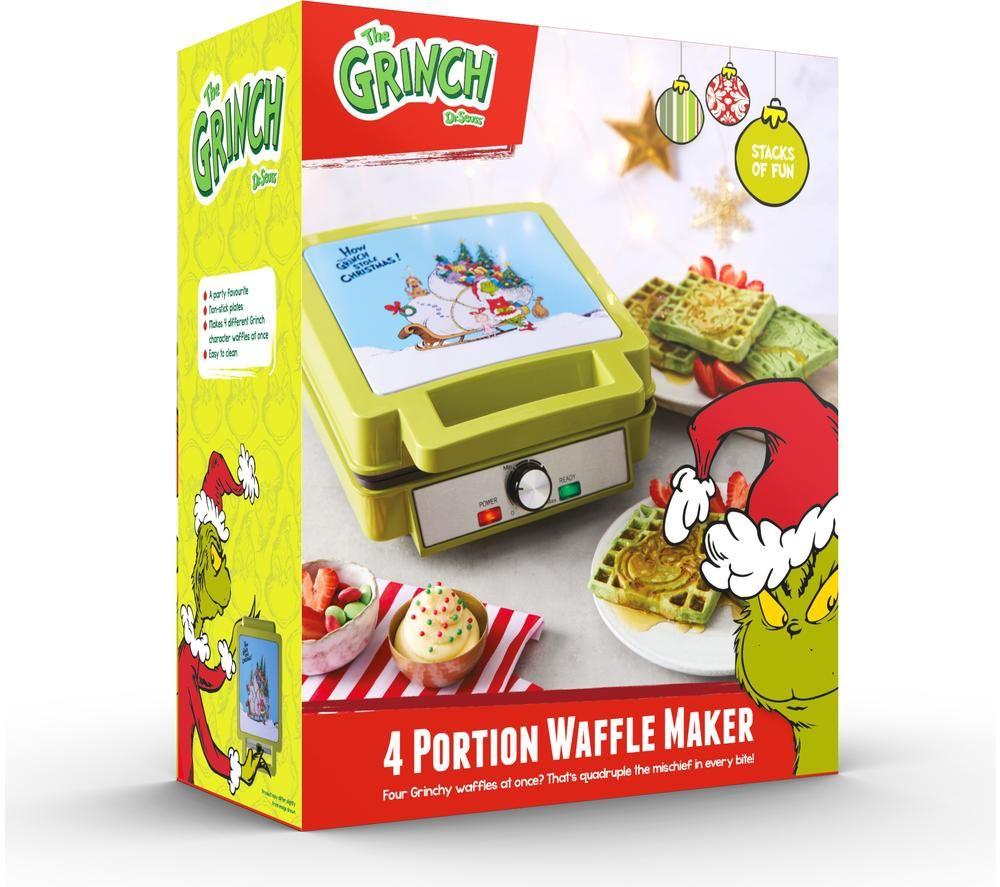 GRINCH Dr. Seuss Waffle Maker - Green image number 4 of 4