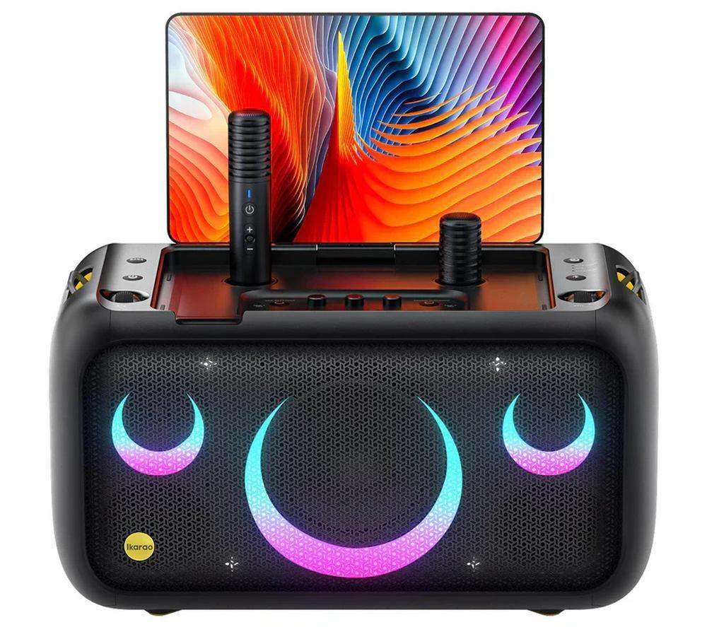 IKARAO Break X1 Wireless Karaoke System - Black image number 3 of 7