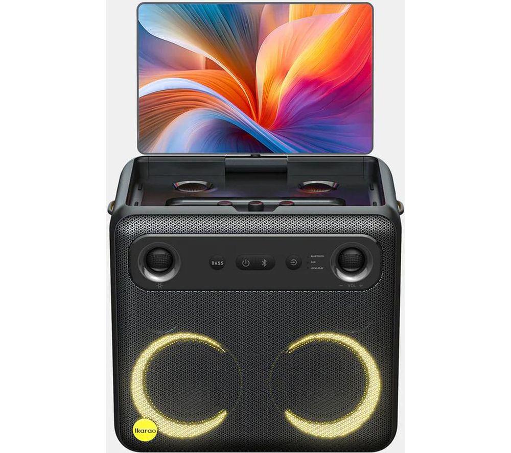 IKARAO Break X2 Wireless Karaoke System - Black image number 2 of 5