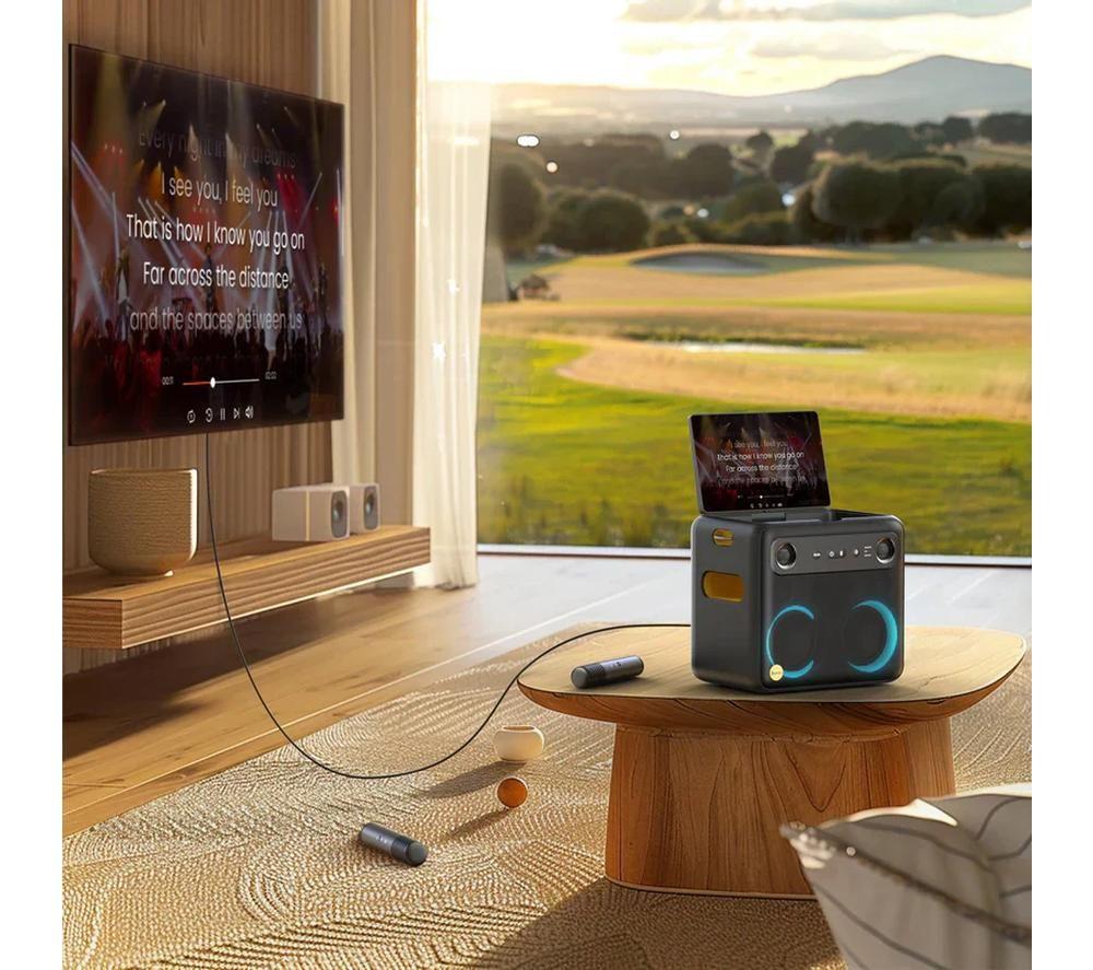 IKARAO Break X2 Wireless Karaoke System - Black image number 5 of 5
