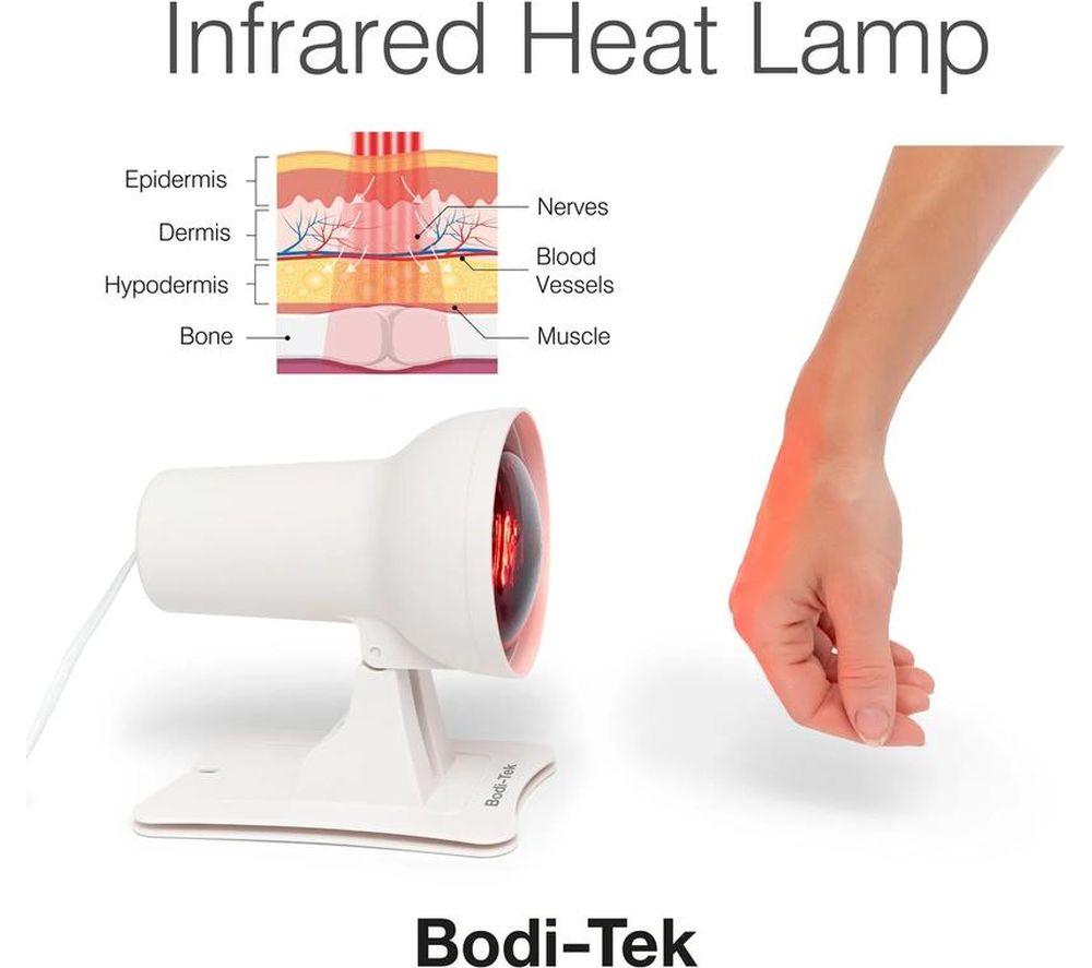 BODI-TEK BT-LAMH Infrared Heat Lamp - White image number 4 of 4