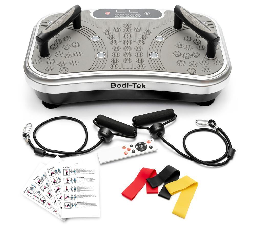 BODI-TEK BT-VIBE Vibration Plate Exerciser Pro - Black & Silver image number 3 of 9