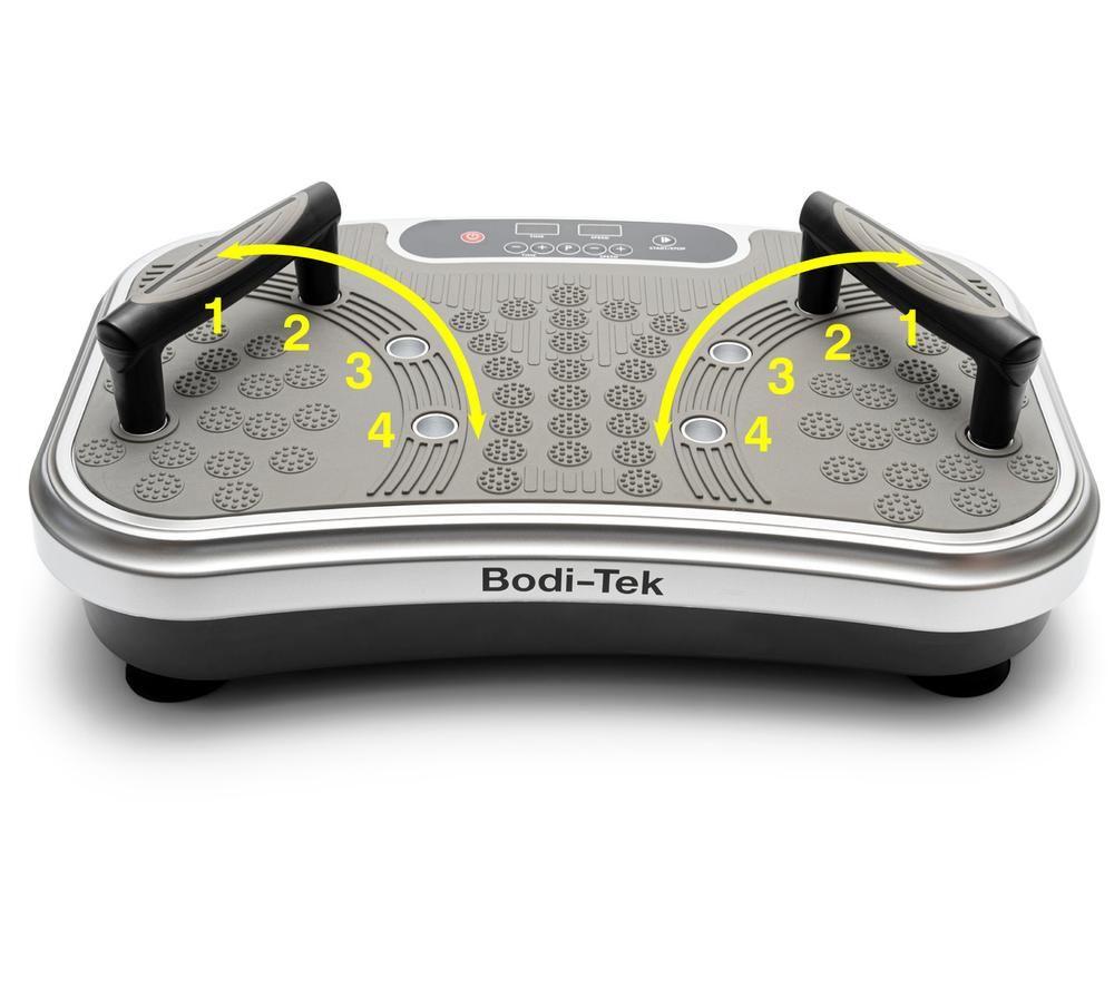 BODI-TEK BT-VIBE Vibration Plate Exerciser Pro - Black & Silver image number 4 of 9