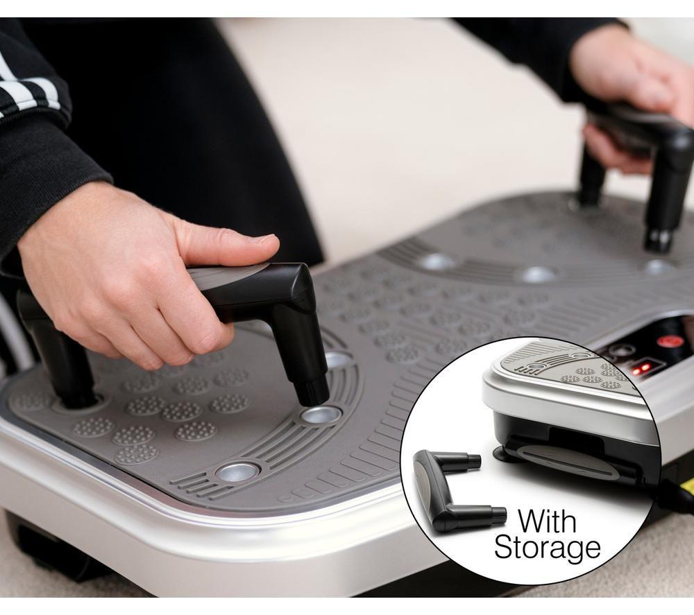 BODI-TEK BT-VIBE Vibration Plate Exerciser Pro - Black & Silver image number 9 of 9