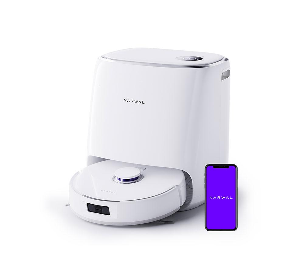 NARWAL Freo X Ultra Robot Vacuum & Mop – White, White