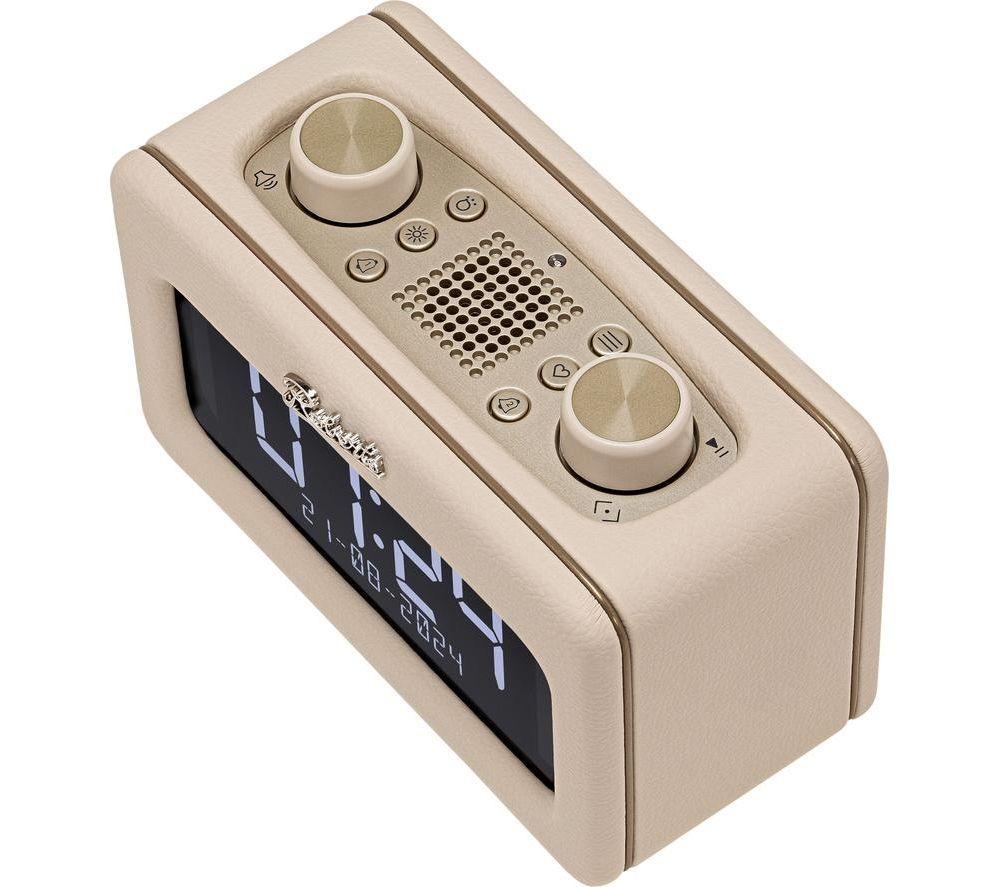 ROBERTS Revival Rest DAB+/FM Bluetooth Retro Clock Radio - Pastel Cream image number 2 of 5