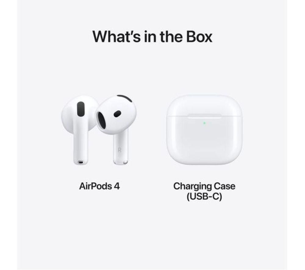 APPLE Refurbished AirPods 4 - White (Very Good Condition) image number 6 of 7