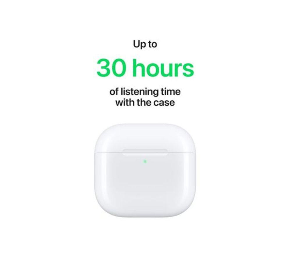 APPLE Refurbished AirPods 4 with Active Noise Cancellation - White (Very Good Condition) image number 2 of 9