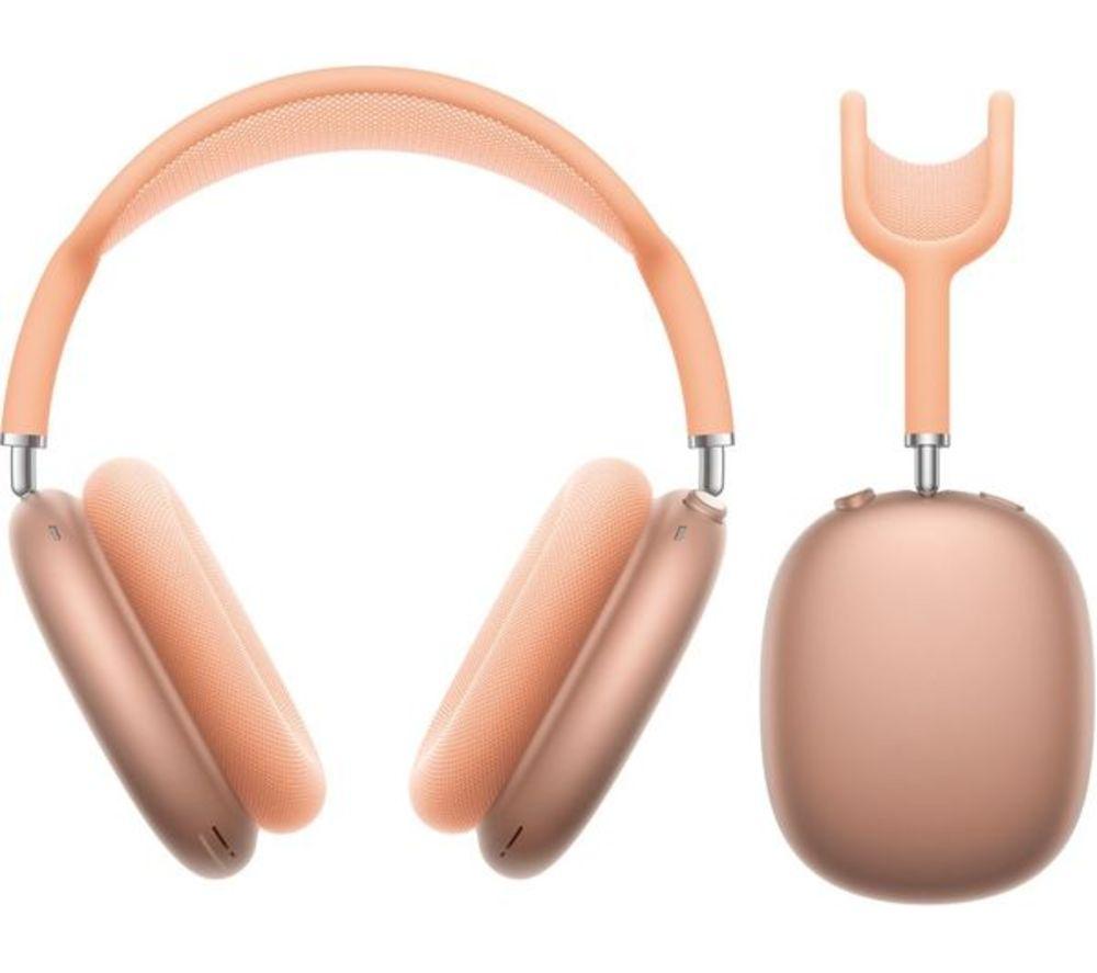 APPLE Refurbished AirPods Max Wireless Bluetooth Noise-Cancelling Headphones - Orange (Excellent Condition) image number 2 of 3