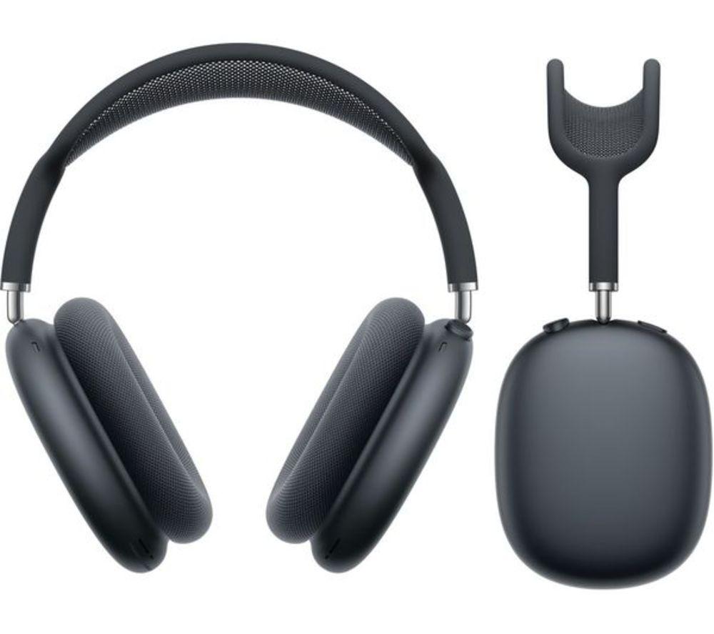 APPLE Refurbished AirPods Max Wireless Bluetooth Noise-Cancelling Headphones - Midnight (Very Good Condition) image number 2 of 3