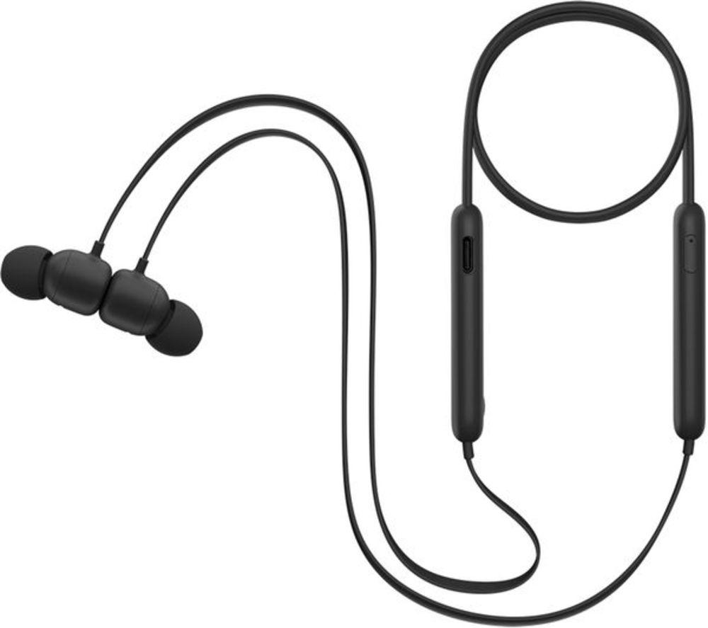 BEATS Flex Wireless Bluetooth Refurbished Earphones - Beats Black, (Excellent Condition) image number 4 of 20