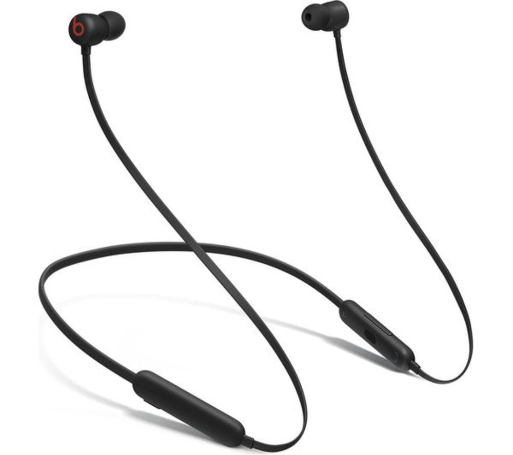BEATS Flex Wireless Bluetooth Refurbished Earphones - Beats Black (Very Good Condition) image number 3 of 20