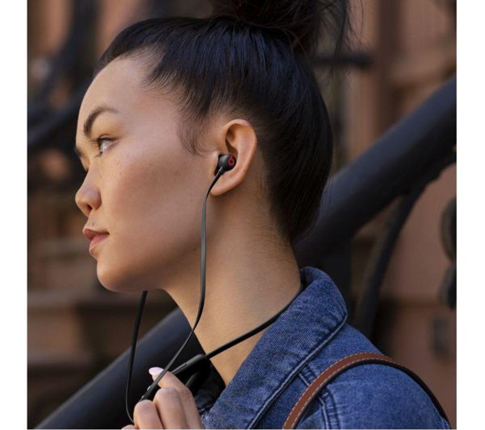 BEATS Flex Wireless Bluetooth Refurbished Earphones - Beats Black (Very Good Condition) image number 17 of 20