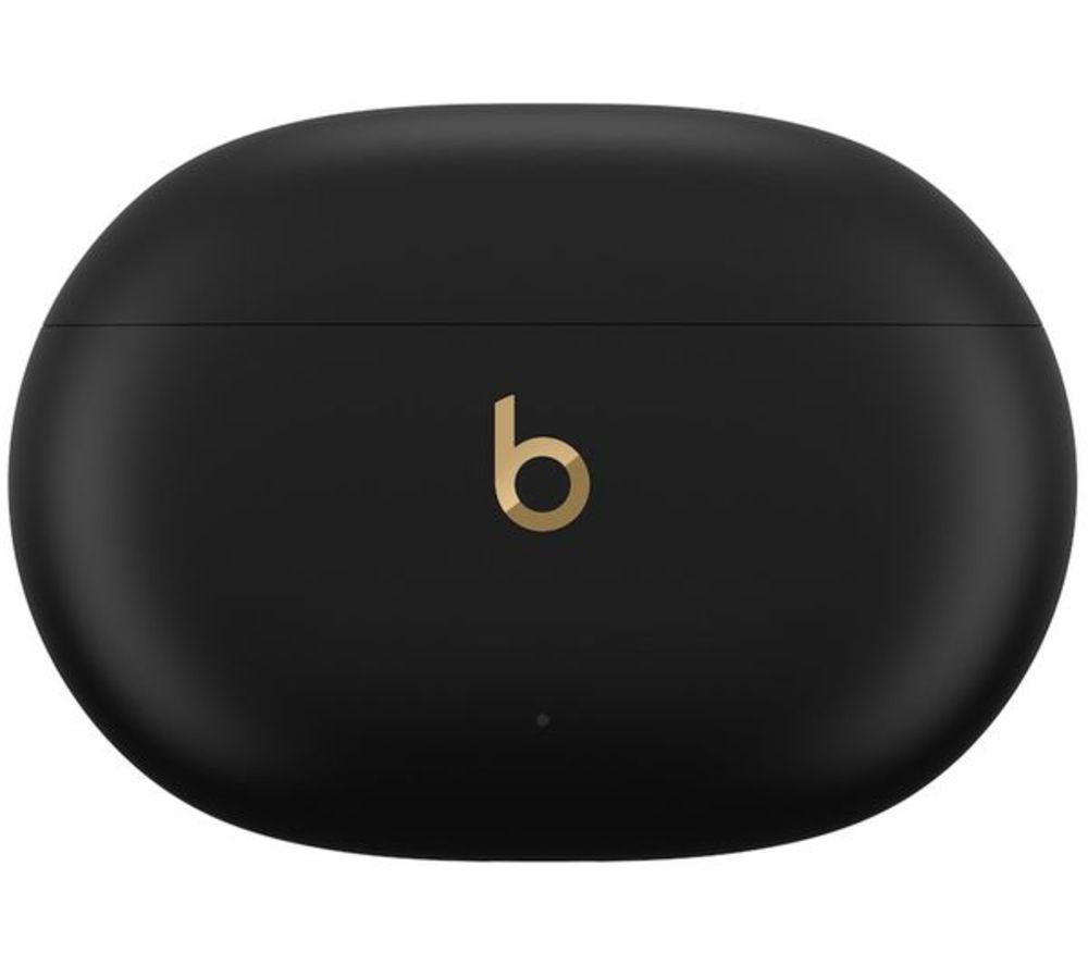 BEATS Studio Buds + Wireless Refurbished Bluetooth Noise-Cancelling Earbuds - Black (Excellent Condition) image number 6 of 8