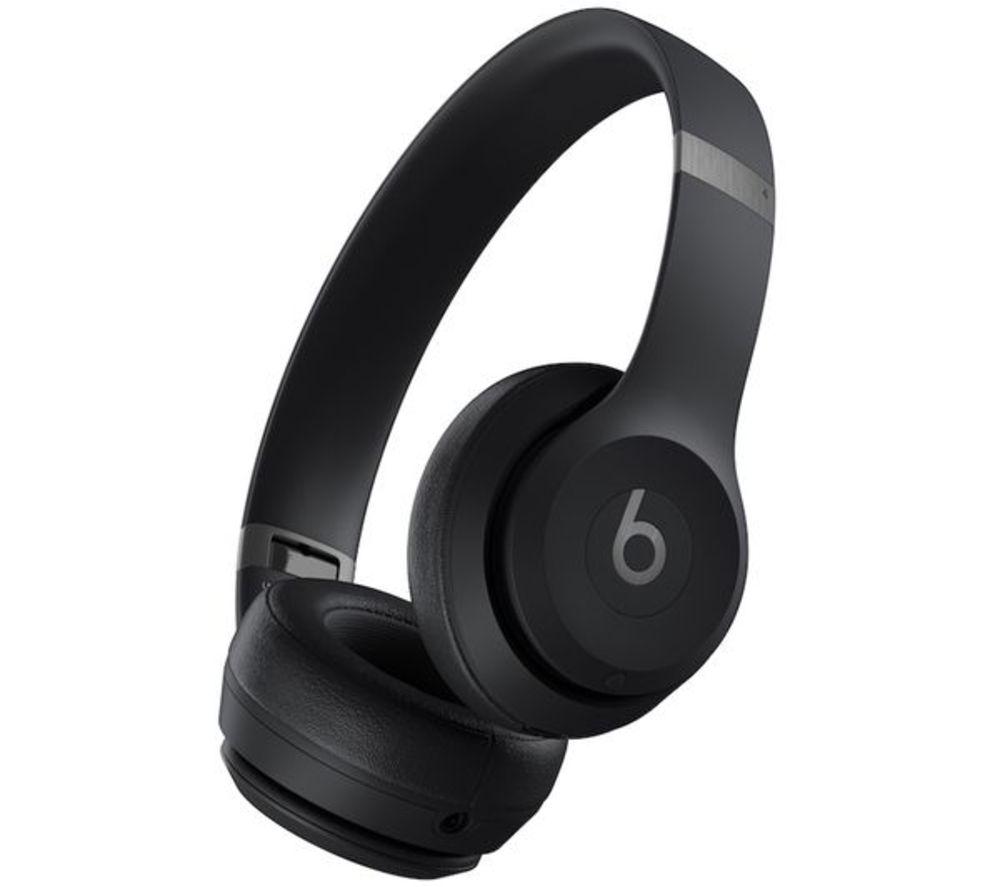 BEATS Solo 4 Wireless Bluetooth Refurbished Headphones - Black (Very Good Condition) image number 2 of 8