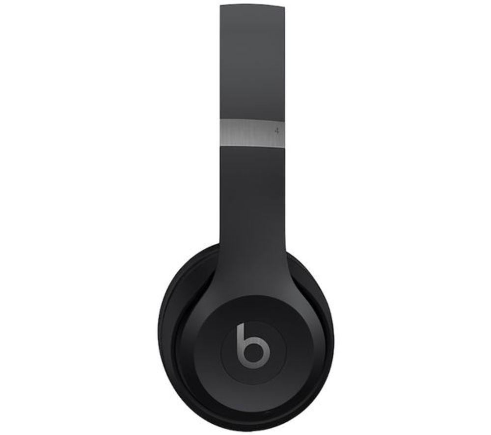 BEATS Solo 4 Wireless Bluetooth Refurbished Headphones - Black (Very Good Condition) image number 3 of 8
