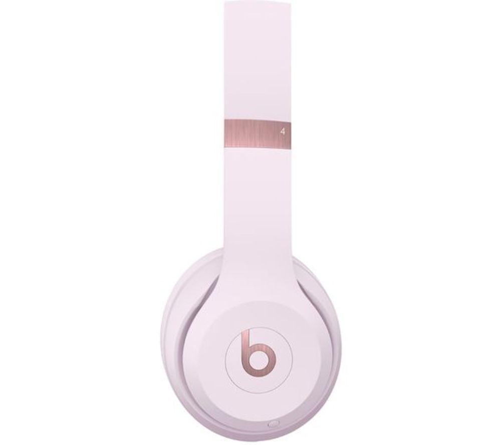 BEATS Solo 4 Wireless Refurbished Bluetooth Headphones - Pink (Excellent Condition) image number 2 of 7