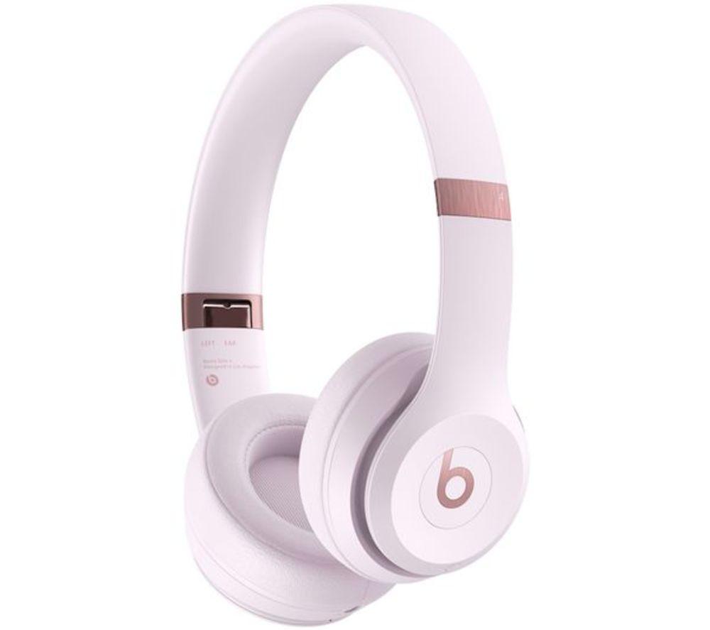 BEATS Solo 4 Wireless Refurbished Bluetooth Headphones - Pink (Excellent Condition) image number 3 of 7