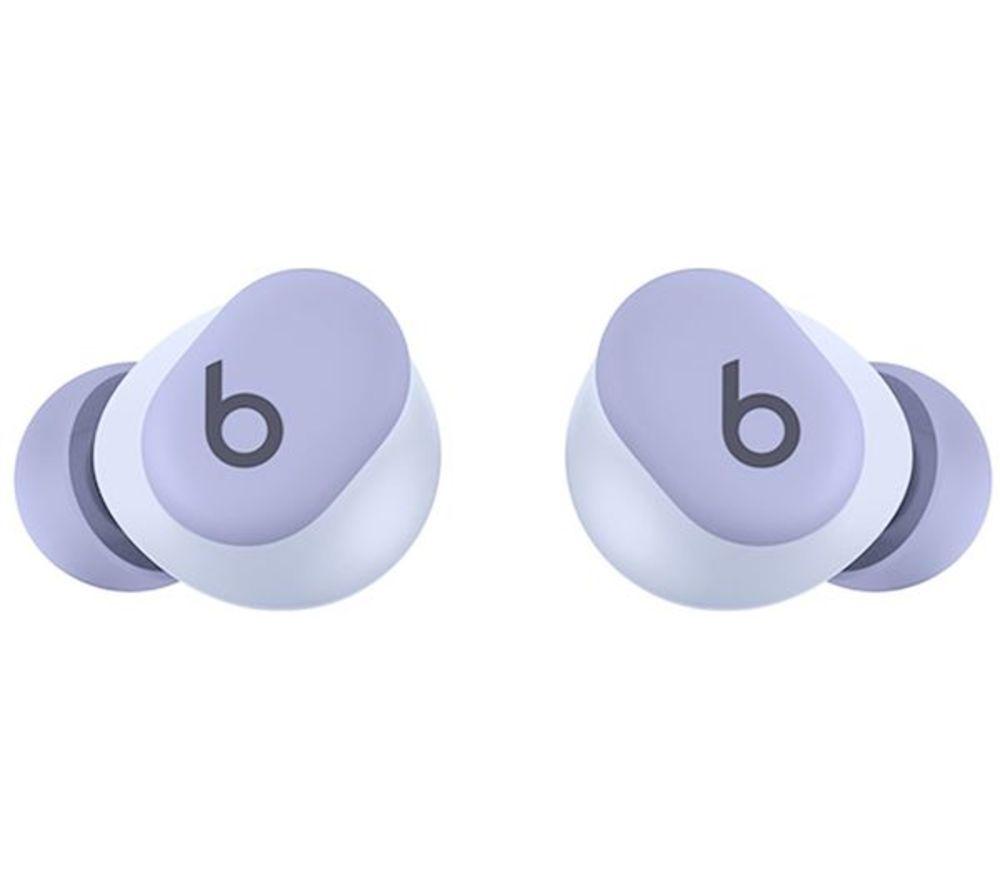 BEATS Solo Buds Wireless Bluetooth Refurbished Earbuds - Arctic Purple (Excellent Condition) image number 2 of 7
