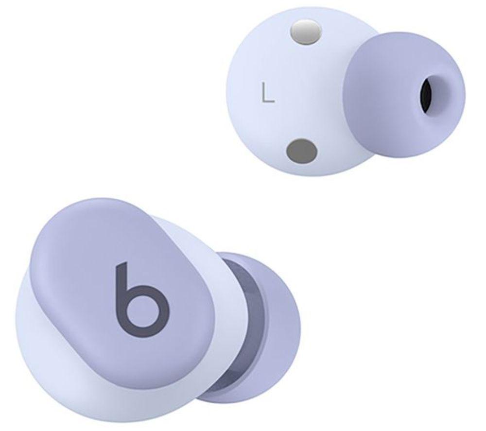 APPLE Solo Buds Wireless Bluetooth Refurbished Earbuds - Arctic Purple, (Very Good Condition) image number 3 of 7
