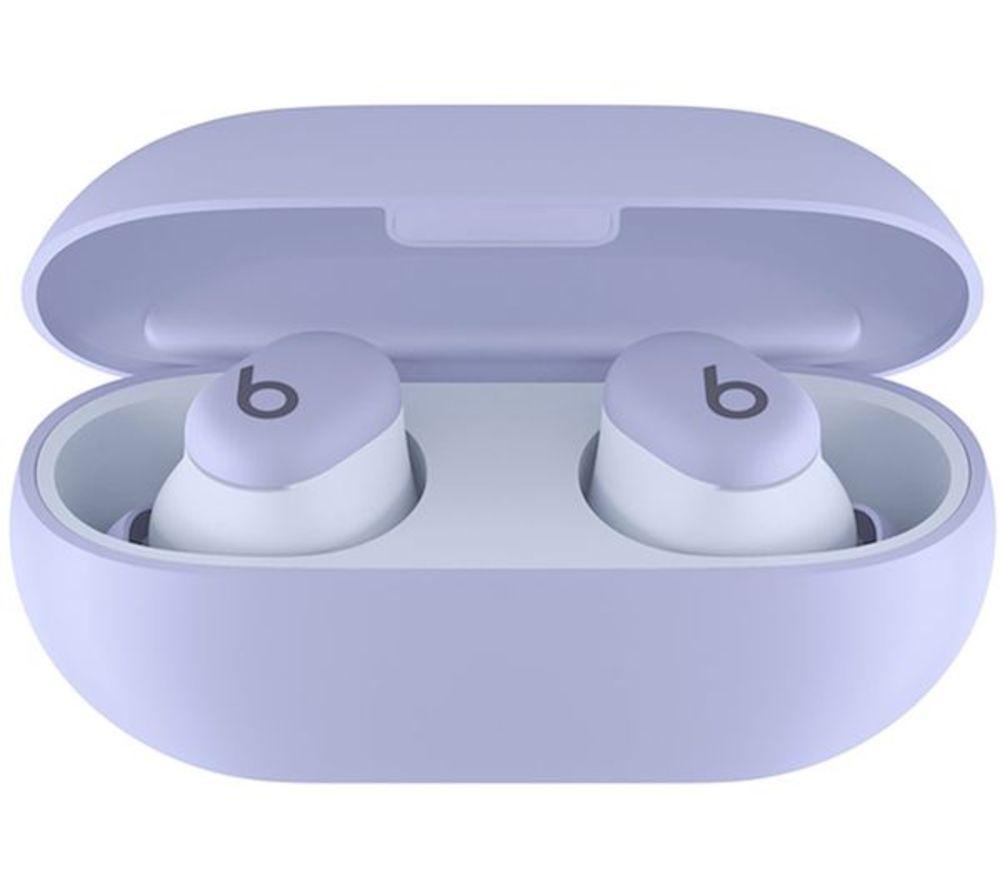 APPLE Solo Buds Wireless Bluetooth Refurbished Earbuds - Arctic Purple, (Very Good Condition) image number 5 of 7