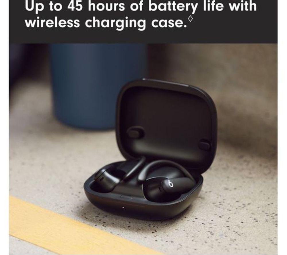 BEATS Powerbeats Pro 2 Wireless Bluetooth Noise-Cancelling Refurbished Sports Earbuds - Jet Black, Excellent Condition image number 7 of 7