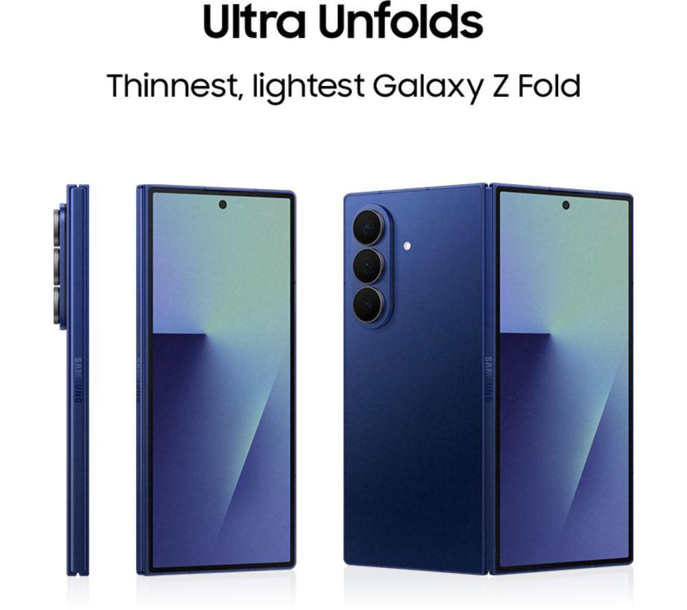SAMSUNG Galaxy Z Fold7 - 512 GB, Silver Shadow image number 3 of 12