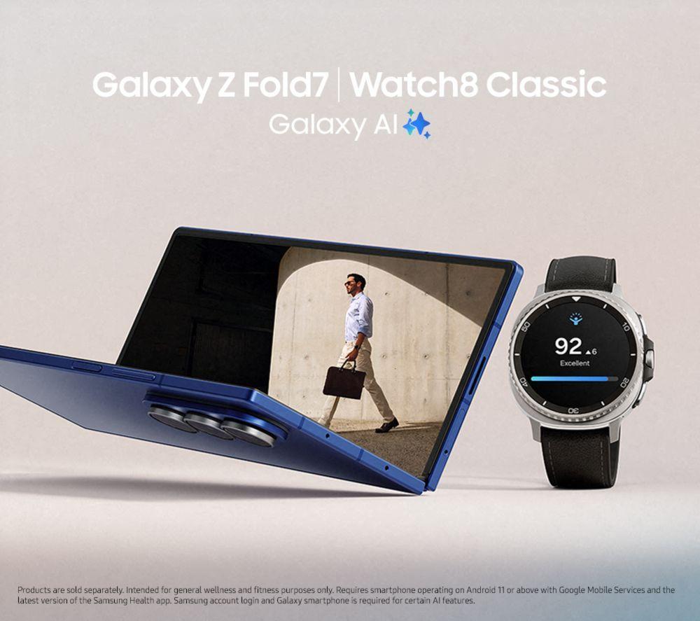 SAMSUNG Galaxy Z Fold7 - 512 GB, Silver Shadow image number 7 of 12