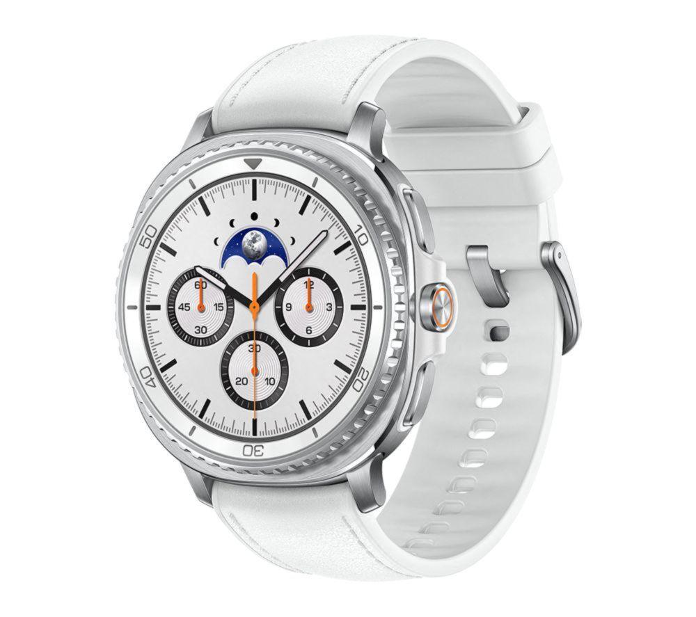 Samsung Galaxy Watch8 Classic Bt With Bixby - Silver, 47 Mm, Silver/Grey