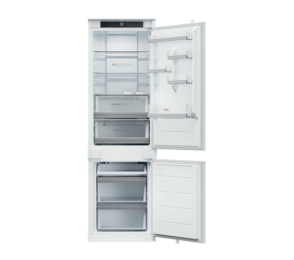 HAIER HBW5518DK Integrated Smart 70/30 Fridge Freezer - Sliding Hinge image number 2 of 24