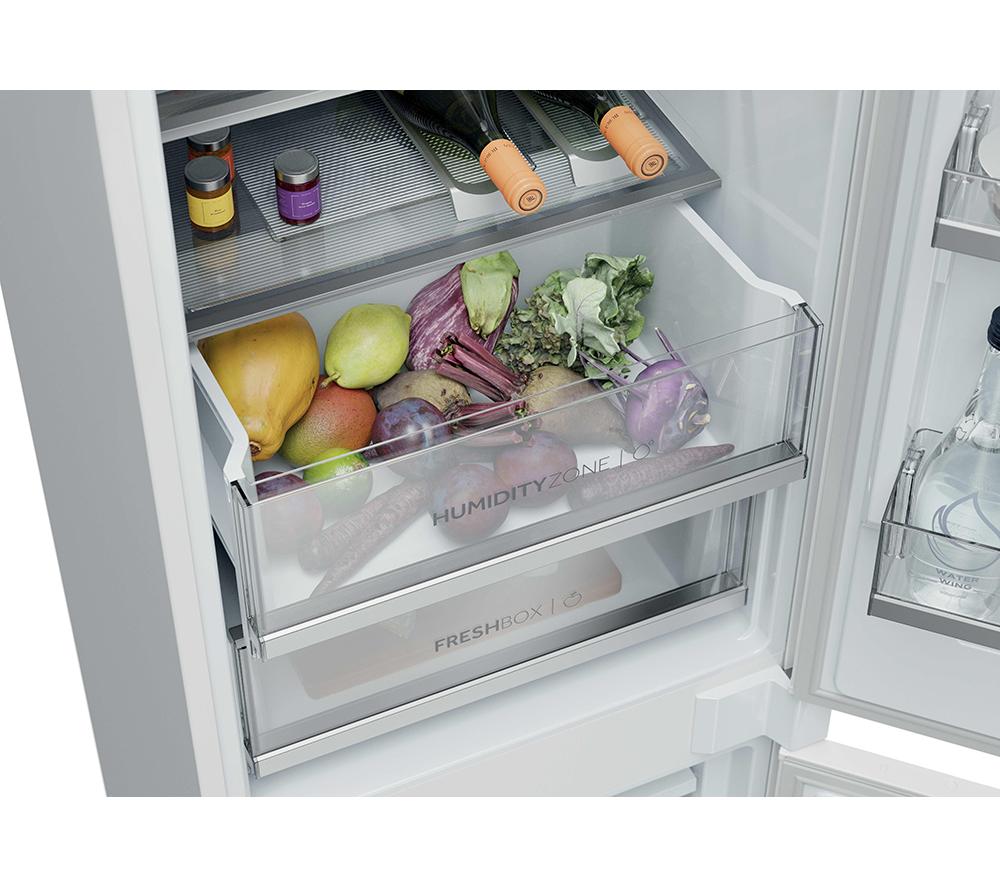 HAIER HBW5518DK Integrated Smart 70/30 Fridge Freezer - Sliding Hinge image number 8 of 24
