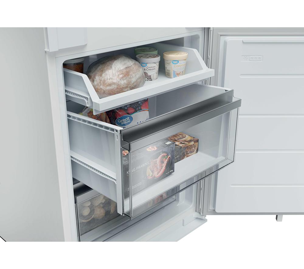 HAIER HBW5518DK Integrated Smart 70/30 Fridge Freezer - Sliding Hinge image number 10 of 24