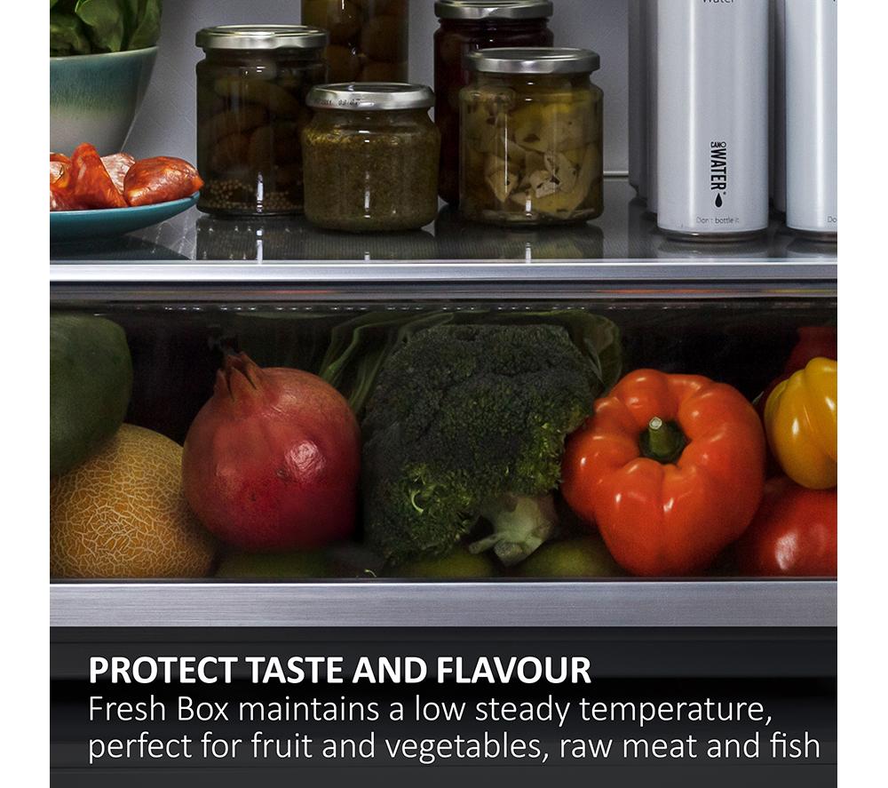 HAIER HBW5518DK Integrated Smart 70/30 Fridge Freezer - Sliding Hinge image number 18 of 24