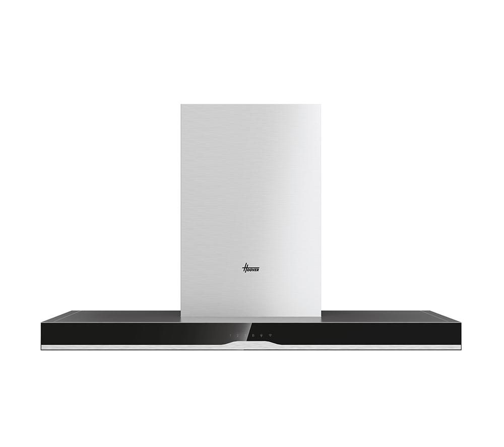 HOOVER HTS9CBH5XWIFI Chimney Smart Cooker Hood - Stainless Steel & Black image number 2 of 5